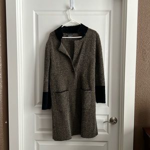 Long sweater coat